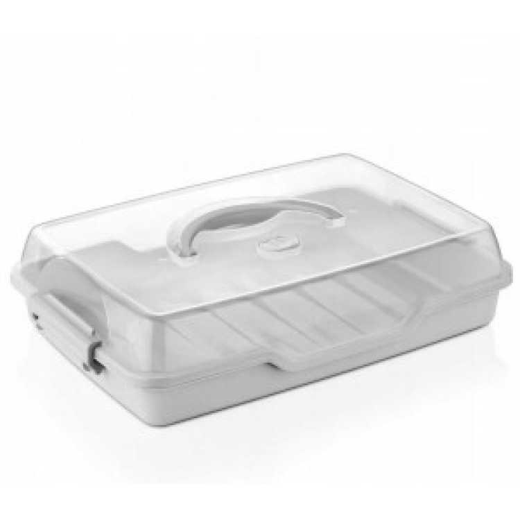 Obrázek pro Nádoba na zákusky obdĺžniková 33x8x24 cm