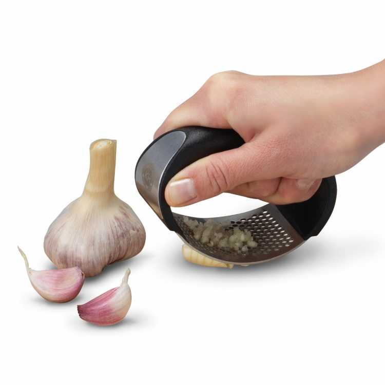 Obrázek pro Lis na česnek s čistícím kartáčkem