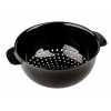 Obrázek pro Praktický cedník s miskou 3l - sada černé misky + černého cedníku
