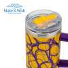 Obrázek pro Termohrnek 900ml s brčkem YELLOW PRINT