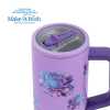 Obrázek pro Termohrnek 900ml s brčkem Purple Floral