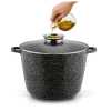 Obrázek pro Hrnec s keramickým povrchem a poklicí 10l
